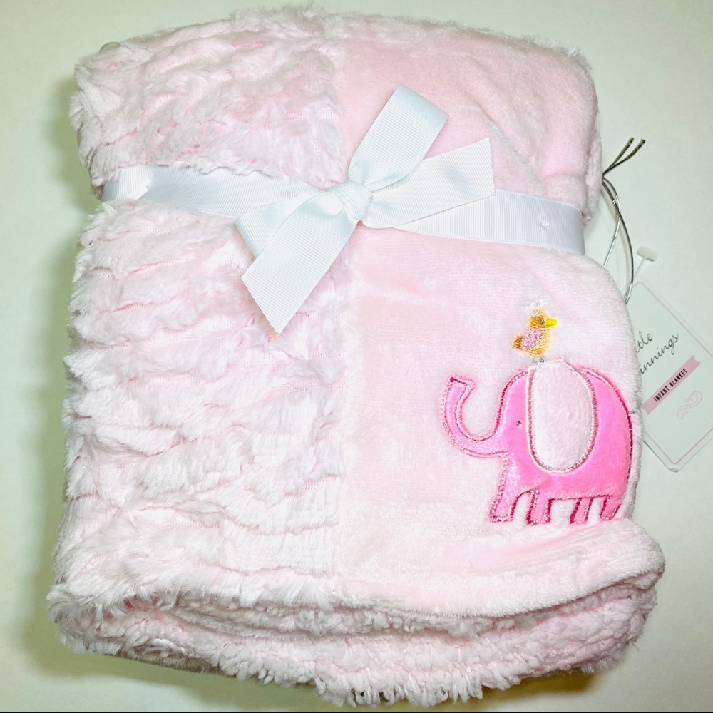 Baby Girl Pink Blanket NWT